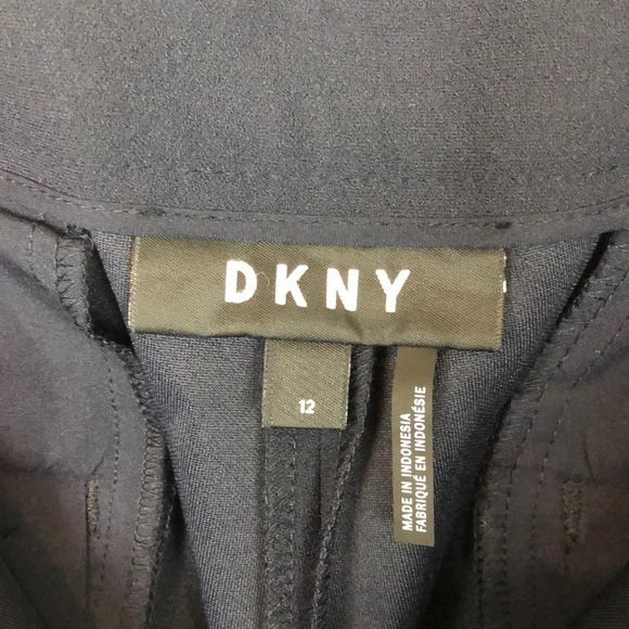 NWT DKNY Navy Blue Scuba Career Pant Size 12‎ - Picture 3 of 10